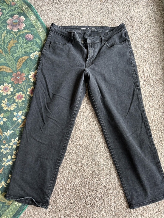 Old Navy Denim - Old Navy Black High-Rise Wow Loose Jeans